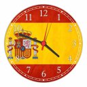 Ver imagem 1 de Relógio De Parede Bandeira Da Espanha Países