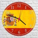 Ver imagem 2 de Relógio De Parede Bandeira Da Espanha Países