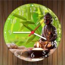 Ver imagem 3 de Relógio De Parede Budismo Buda Religiosidade Decoração Quartz