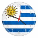 Ver imagem 1 de Relógio De Parede Bandeira Do Uruguai Países Decoração