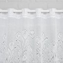 Ver imagem 3 de Cortina Bando Renda Cascata Cozinha Tulipa 2,65x1,00 Sortida:Branca