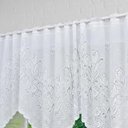 Ver imagem 2 de Cortina Bando Renda Cascata Cozinha Tulipa 2,65x1,00 Sortida:Branca