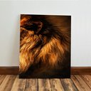 Ver imagem 7 de Kit 3 Quadro Decorativo Jesus Leão Judá Cruz Cristã Gospel 40x28cm