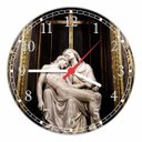 Ver imagem 1 de Relógio De Parede Jesus Cristo Religiosidade Católico Decoração Quartz
