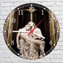 Ver imagem 2 de Relógio De Parede Jesus Cristo Religiosidade Católico Decoração Quartz