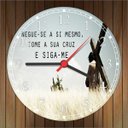 Ver imagem 2 de Relógio De Parede Jesus Cristo Bíblico Decoração Quartz