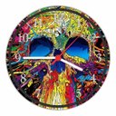 Ver imagem 1 de Relógio De Parede Abstrato Caveira Decoração Salas Quartos Quartz