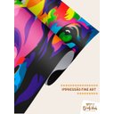 Ver imagem 4 de Kit 3 Quadros Decorativos Infantil Animais Fundo Oceano No4