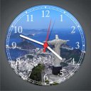 Ver imagem 2 de Relógio De Parede Cidade Rio De Janeiro Decoração Salas Quartos Quartz