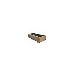 Base de Cama Box com Baú Solteiro, Queen, Casal, King Suede Bege - Bege - Casal - 8