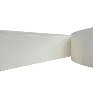 Rolo Lambril Lambri Decorativo Eva Autocolante 15cmx5mm 10 Metros - Branco