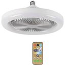 Ver imagem 1 de Lâmpada Led com Ventilador de Teto Oem 16.5w Fan Light Lk-8661 com Controle Remoto Bivolt