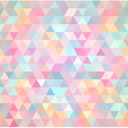 Papel de Parede Adesivo Geométrico Mosaico Colorido Rosa - 3