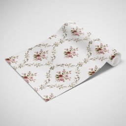 Papel de Parede Adesivo Ornamentos Floral - 2