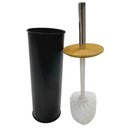 Ver imagem 1 de Escova Sanitária Inox com Suporte N244382-4 Preta - Quanhe