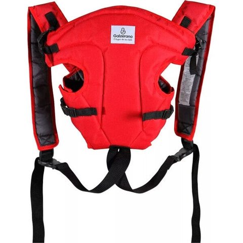 Canguru para Bebê Galzerano Balbi - 3 em - 1 Até 20 Kg - Vermelho/Cinza