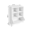 Ver imagem 3 de Organizador Infantil Matteo 100% Mdf Woodcore