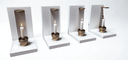 Ver imagem 1 de Suporte de Parede para Velas em Mdf Branco Kit com 04