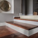 Ver imagem 3 de Rodapé de MDF 7CMX15MMX1,80m com Friso 702 Branco/Frisado Moldufama