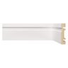 Rodapé de MDF 7cm x 15mm x 1,80m com Friso Moldufama 702 - 1