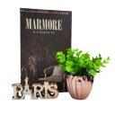 Ver imagem 1 de Kit decoração livro Mármore + vaso de vidro + palavra Paris