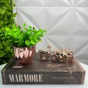 Ver imagem 4 de Kit decoração livro Mármore + vaso de vidro + palavra Paris