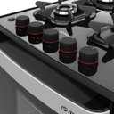 Ver imagem 4 de Fogão 4 Bocas Automático Mesa de Vidro Piacere Vetro Mueller Bivolt