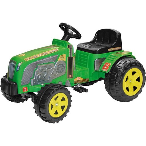 Mini Veículo Pedal Trator Fazendeiro Verde - Biemme BIE-309