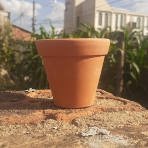 Kit 20un Vaso de Barro 7cm