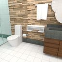 Ver imagem 2 de Aparador Gabinete Banheiro Auxiliar Banheiro Branco