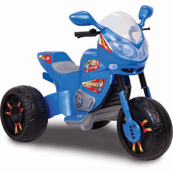 Mini Moto Eletrica Infantil C/ Som E Luz 6v - Magic Toys