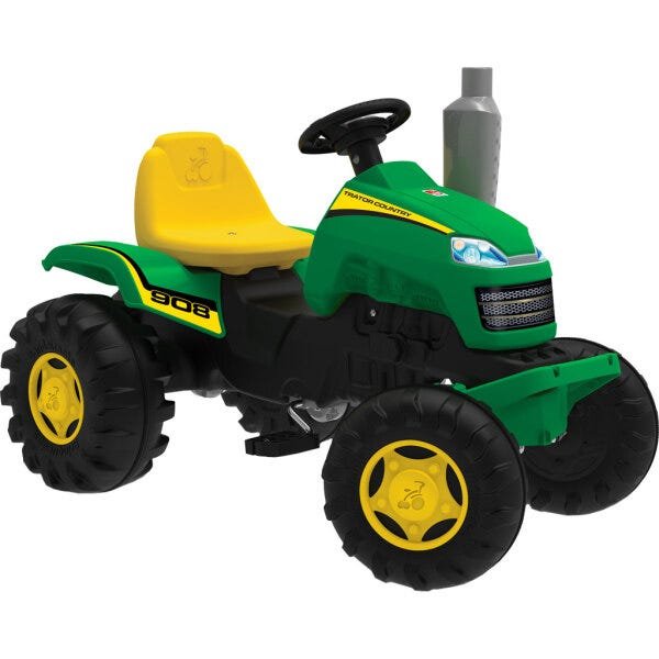 Mini Carro Pedal Infantil Bandeirante Trator Country - Verde