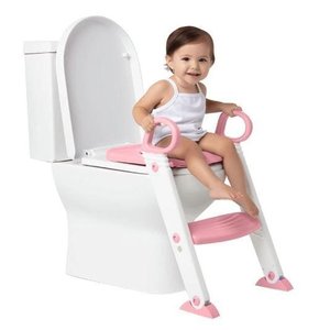 ASSENTO REDUTOR COM ESCADA BUBA - Rosa Claro