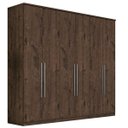 Ver imagem 3 de Guarda-Roupa Casal 6 Portas 4 Gavetas Monumental Zanzini