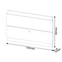 Ver imagem 5 de Painel para TV Classic 1.4 Branco Acetinado - Imcal Móveis