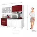 Ver imagem 4 de Armário de Cozinha 6 Portas 3 Gavetas Mega Yescasa