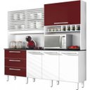 Ver imagem 2 de Armário de Cozinha 6 Portas 3 Gavetas Mega Yescasa