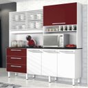 Ver imagem 1 de Armário de Cozinha 6 Portas 3 Gavetas Mega Yescasa