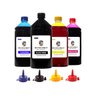 Compatível: 1250ml Solução De Limpeza + Tinta Epson L355 L365 L375 L395 L3110 L3150 - 2
