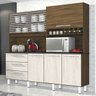 Armário de Cozinha 6 Portas 3 Gavetas Mega Yescasa - 1