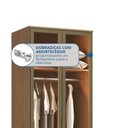 Ver imagem 6 de Guarda Roupa Modulado 2 Portas Reflecta Requinte 100% MDF