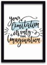 Ver imagem 3 de Conjunto Quadros Decorativos 3 pçs MDF 30x40 Forma Frases 2 - Moldura Preta