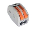 Ver imagem 1 de Kit Conector Tipo Wago Borne de Emenda 2 Entradas 20 Peças