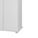 Ver imagem 2 de Multiuso Córdoba Duas portas com chave - Branco - Móveis Primus