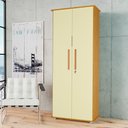 Ver imagem 1 de Multiuso Córdoba Duas portas com chave - Mel com Pérola - Móveis Primus