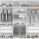 Ver imagem 2 de Guarda-Roupa Casal 6 Portas 4 Gavetas Evidence Zanzini