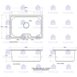 Cuba para Cozinha Pia Inox com Acessórios e Tábua Carajás e Torneira Gourmet Monocomando Munim - 7