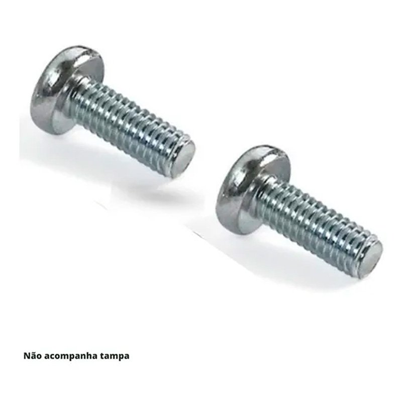 Parafuso 1/4 X 1/2 Pol. Cab. 13 Tamp. F. Philips Rosca Maq. Zb (Kit com 50)