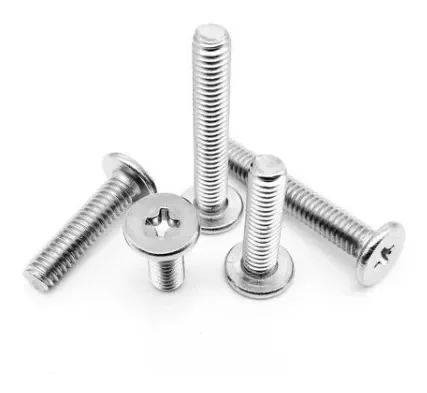 Parafuso 1/4 X 1/2 Pol. Cab. 13 Tamp. F. Philips Rosca Maq. Zb (Kit com 50) - 7