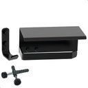Ver imagem 5 de Kit de Acessórios para Banheiro Preto Fosco 6 Peças F.max